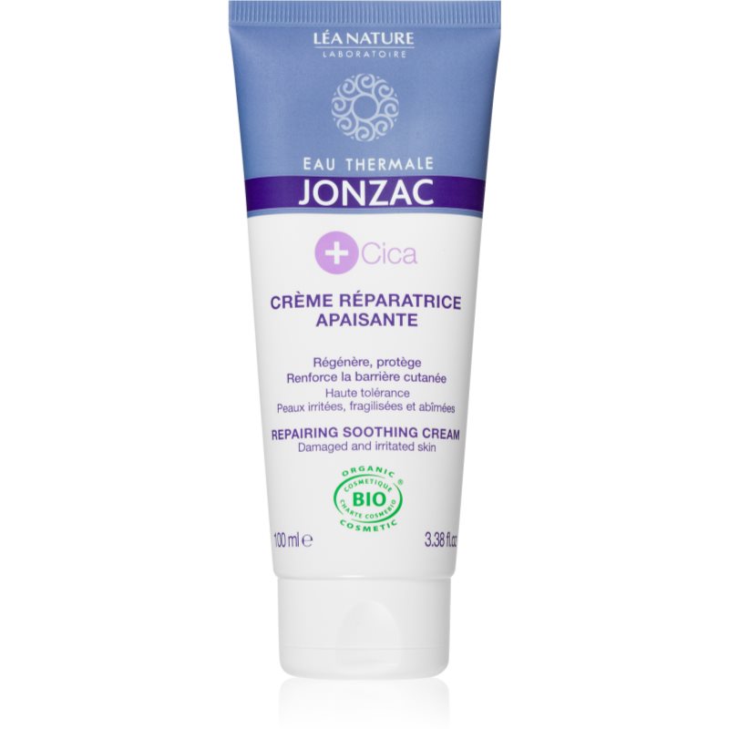 Jonzac CICA+ reparative cream to treat minor superficial skin injuries for sensitive skin 100 ml