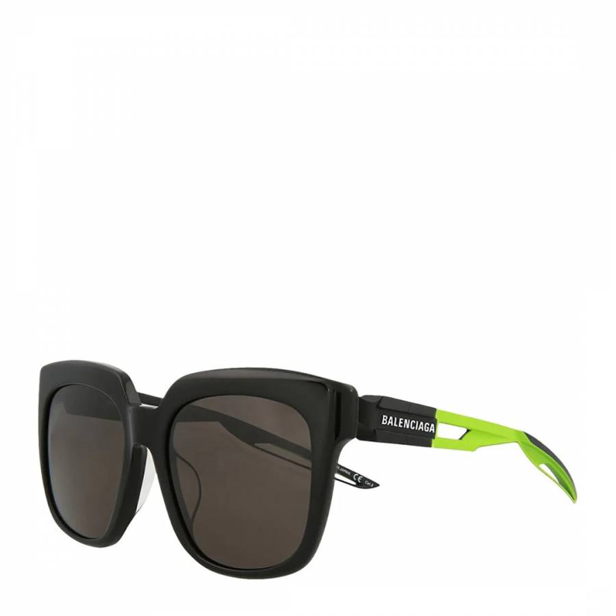 Unisex Balenciaga Black Sunglasses 54mm