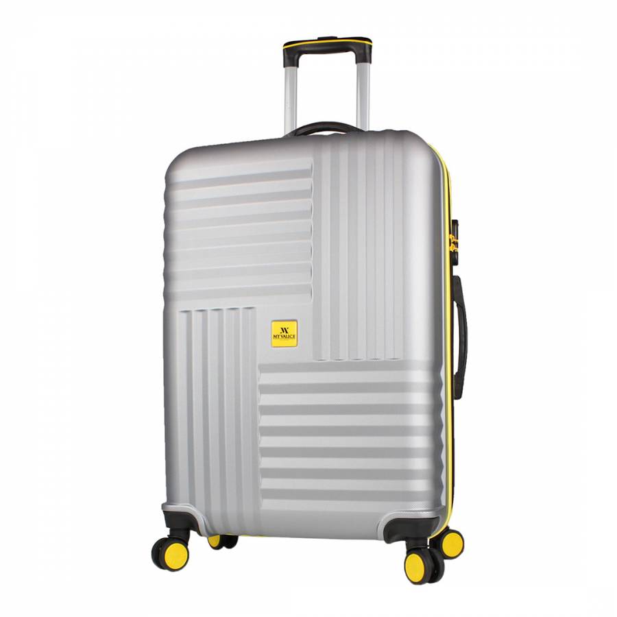 Grey PLEB Large Suitcase