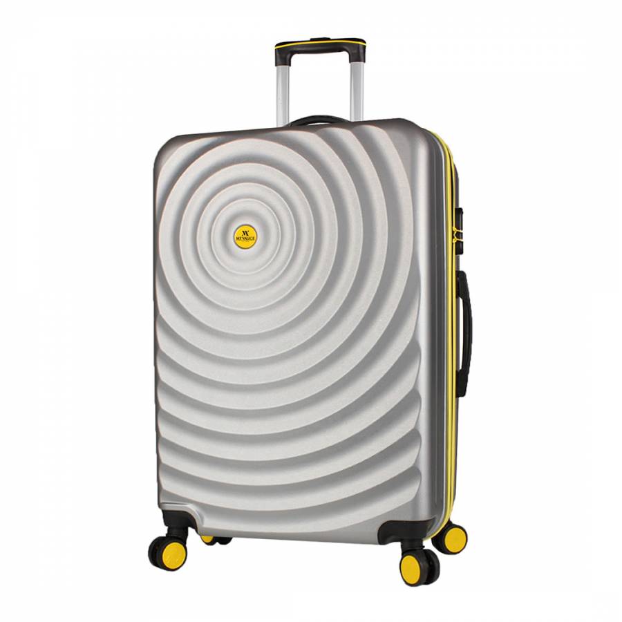 Grey DOPB Large Suitcase