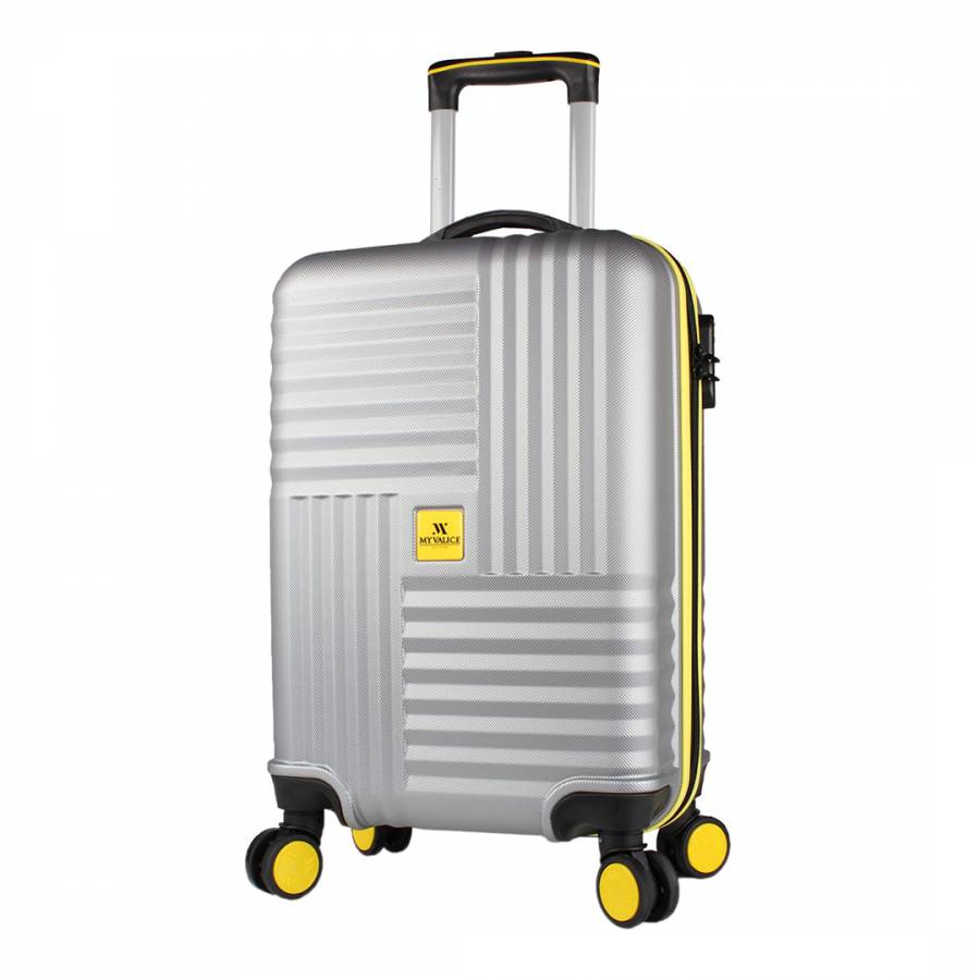 Grey PLEK Cabin Suitcase