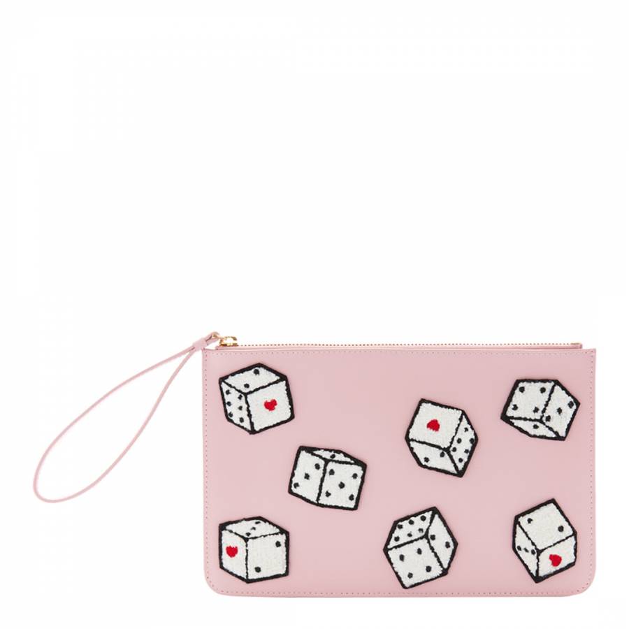 Blossom Pink Dice Grace Pouch