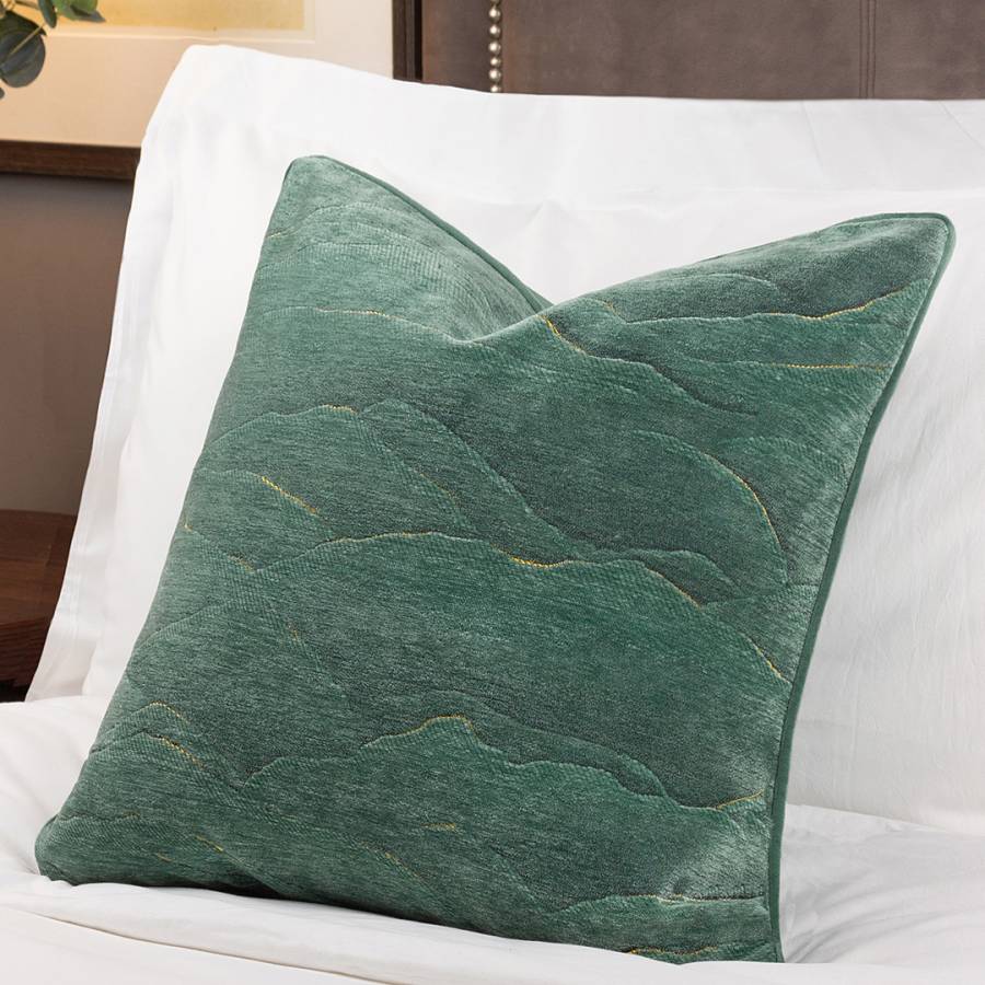 Stratus Cushion 45x45cm Jade