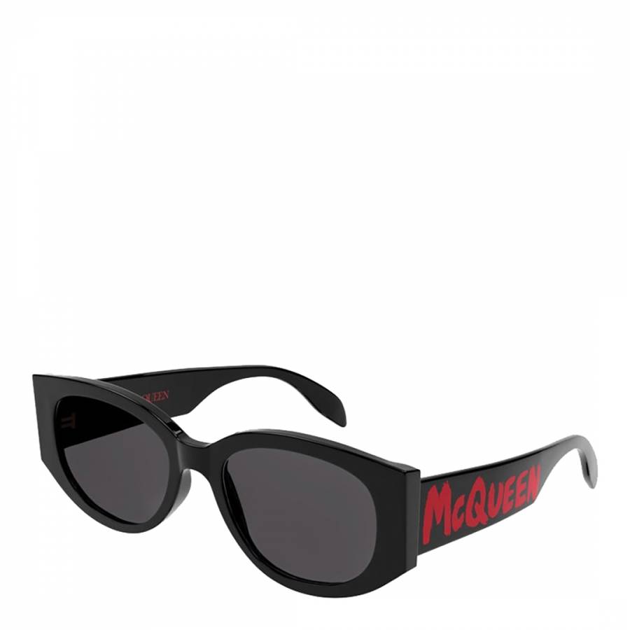 Womens Alexander McQueen Black Sunglasses 54mm