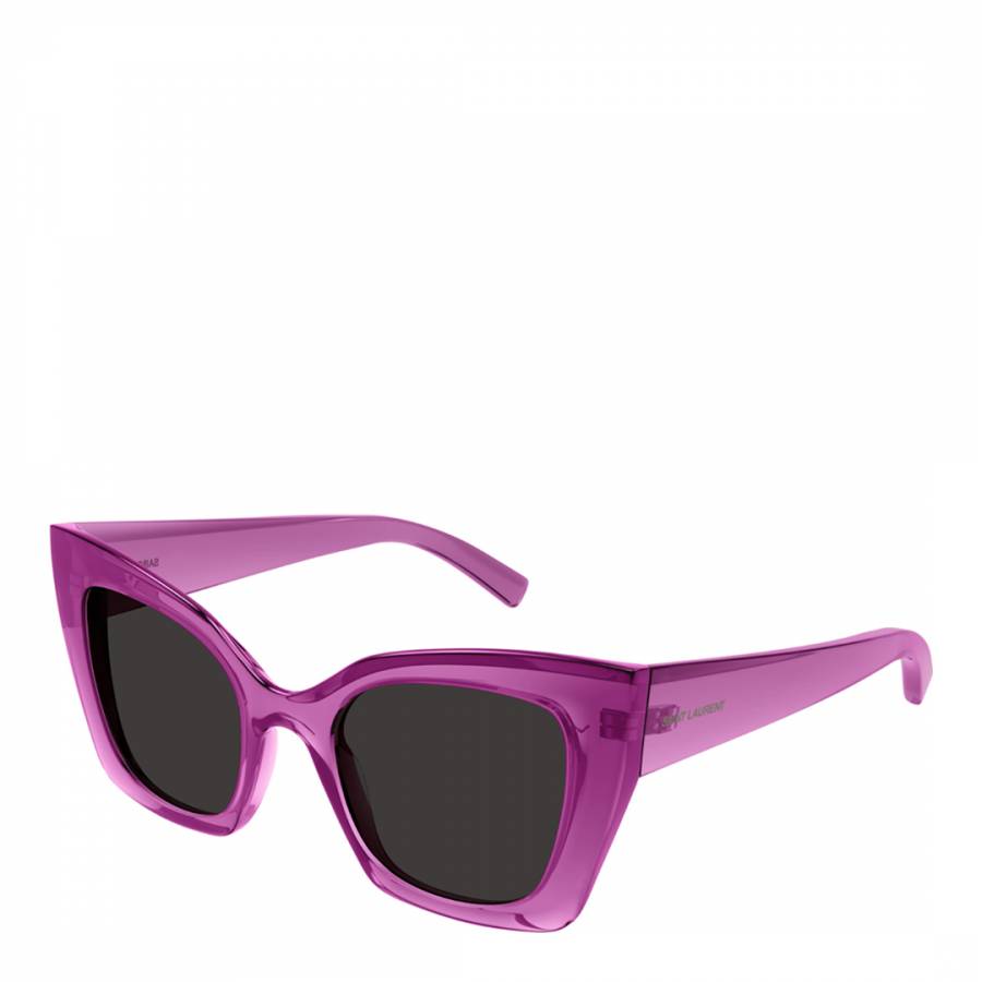 Women's Pink Saint Laurent Cat Eye Sunglasses 51mm