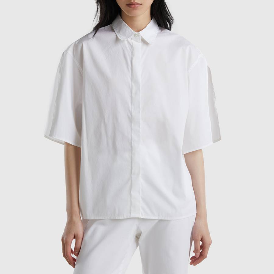 White Short Sleeved Shirt