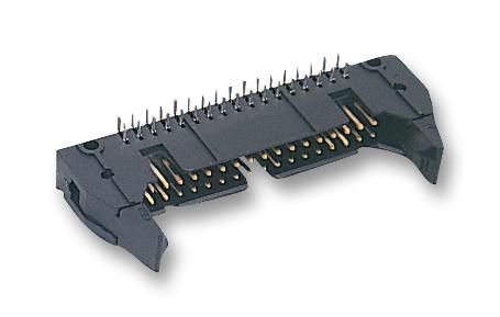 Amp Connectors / Te Connectivity 5499786-9 Header, Right Angle, 40Way