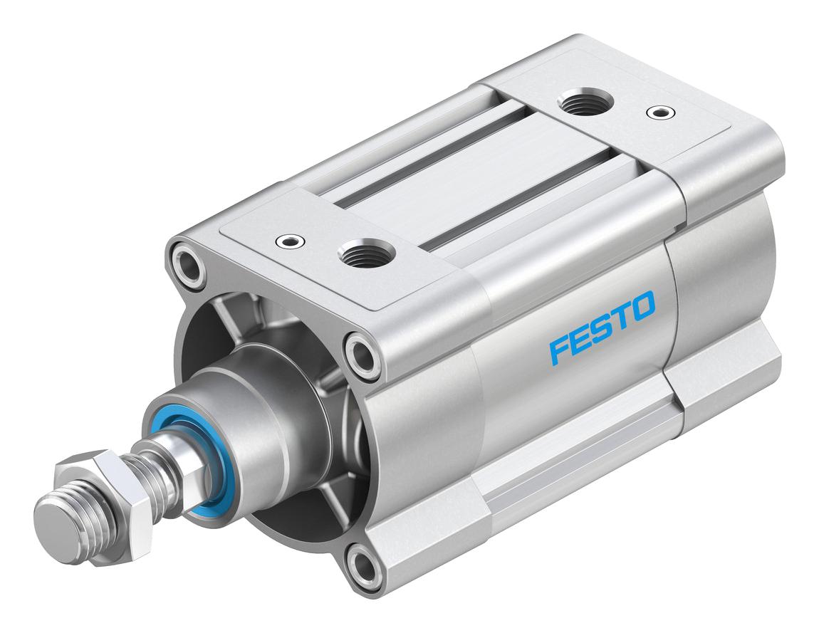 Festo Dsbc-40-80-Ppva-N3 Cylinder, Dbl Acting, 40mm, 12Bar, 80mm