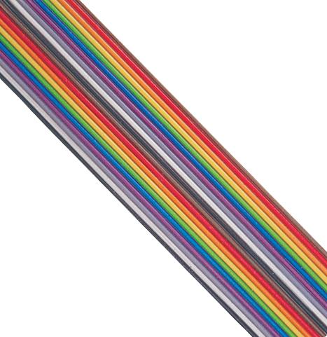 Alpha Wire 3583/24 Mc005 Ribbon Cable, 28Awg, 24 Way, 30.5M