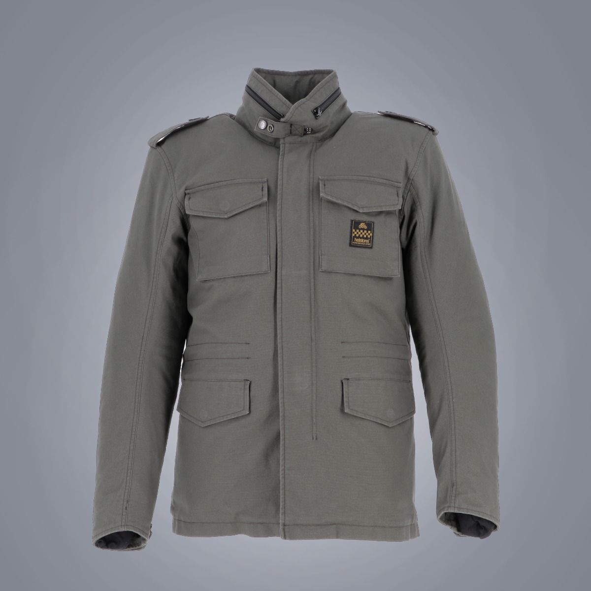 Helstons Division Jacket Khaki     S