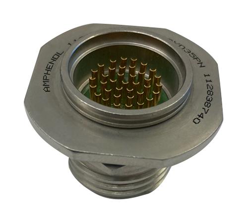 Amphenol Aerospace D38999/23Ne35Pn Circular Connector, Rcpt, 17-35, Jam Nut