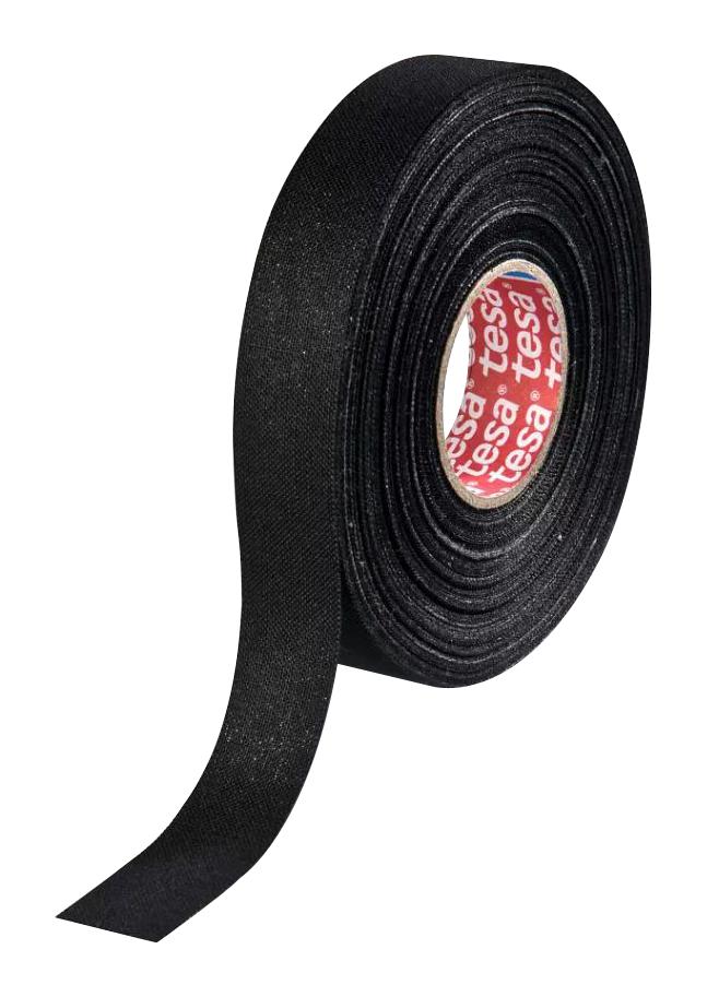 Tesa 51006-00000-00 Tape, Black, 19mm X 25M