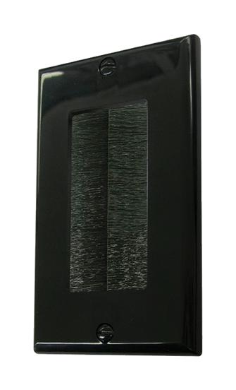 Midlite Products Dbpb-B Decor Brush Plate, Black
