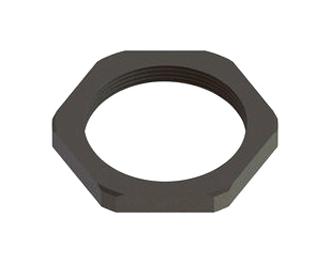 Essentra Components Cgln-Npt-3/4-Bk Gland Locknut, Pa6, 3/4