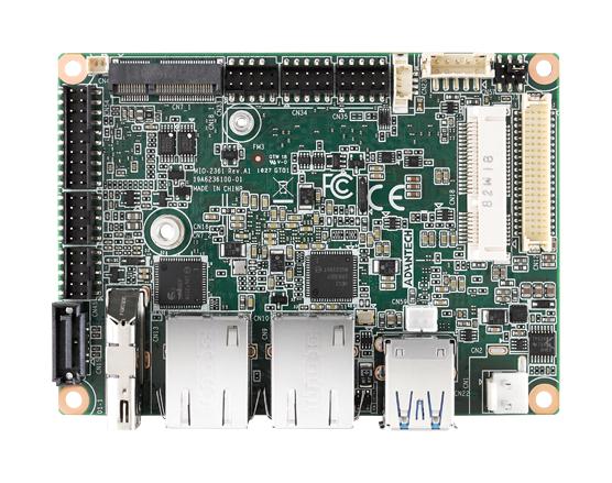 Advantech Mio-2361N-S1A2 Sbc, Pico-Itx, Celeron N3350, 2.4Ghz