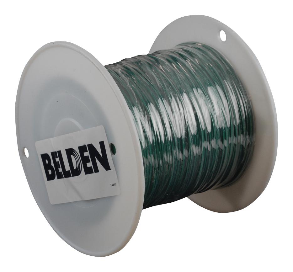 Belden 83005 005100 Hook-Up Wire, 22Awg, Green, 30.5M