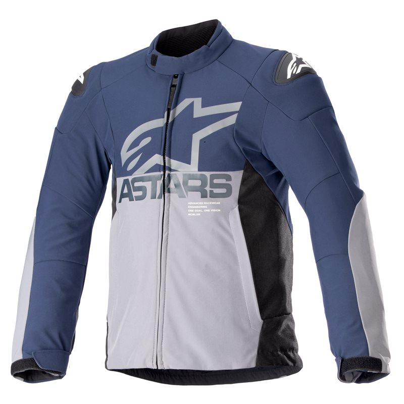 Alpinestars SMX Waterproof Jacket Night Navy Dark Gray Size S