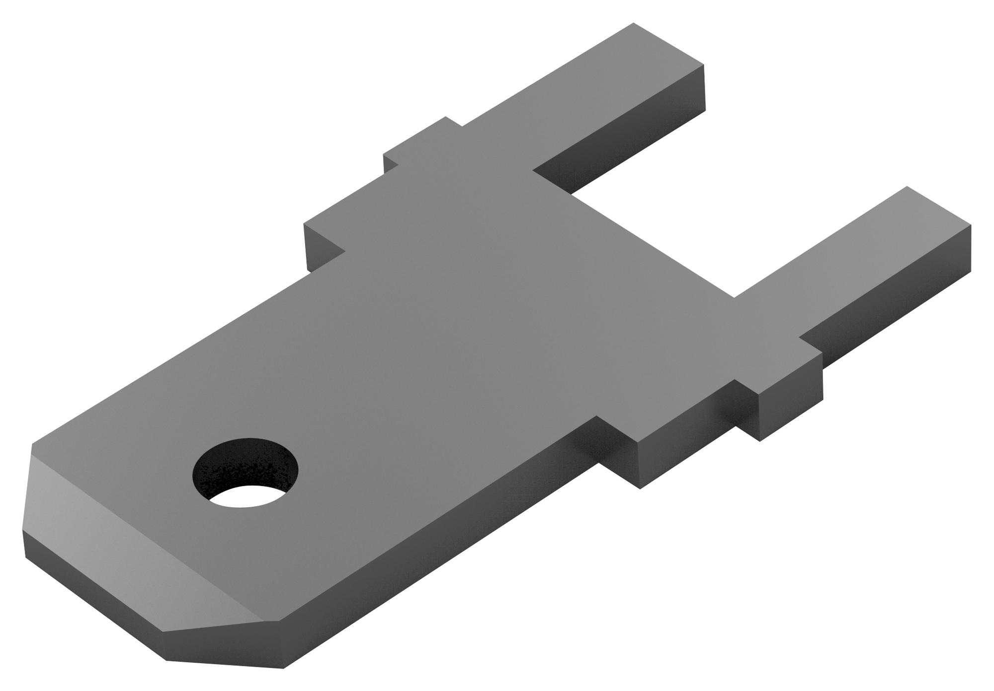 Amp Connectors / Te Connectivity 1217057-1 Pcb Terminal, 4.75mm X 0.81mm