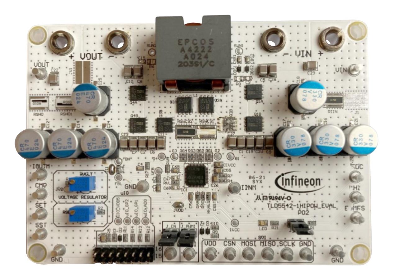 Infineon Tld55421Hipowevaltobo1 Eval Board, Synchronous Buck-Boost