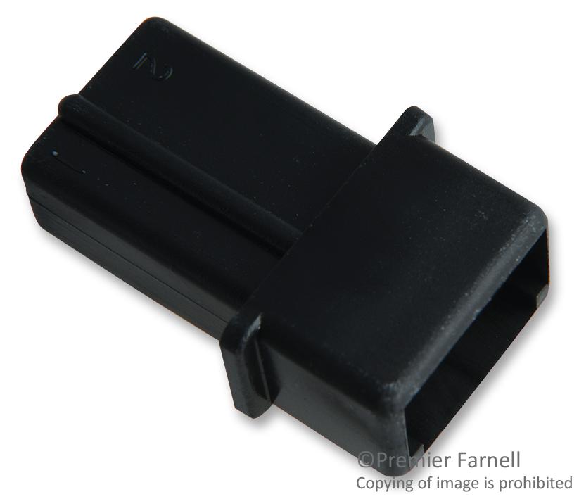 Amp Connectors / Te Connectivity 1-480498-1 Plug & Socket Housing, Receptacle, Nylon