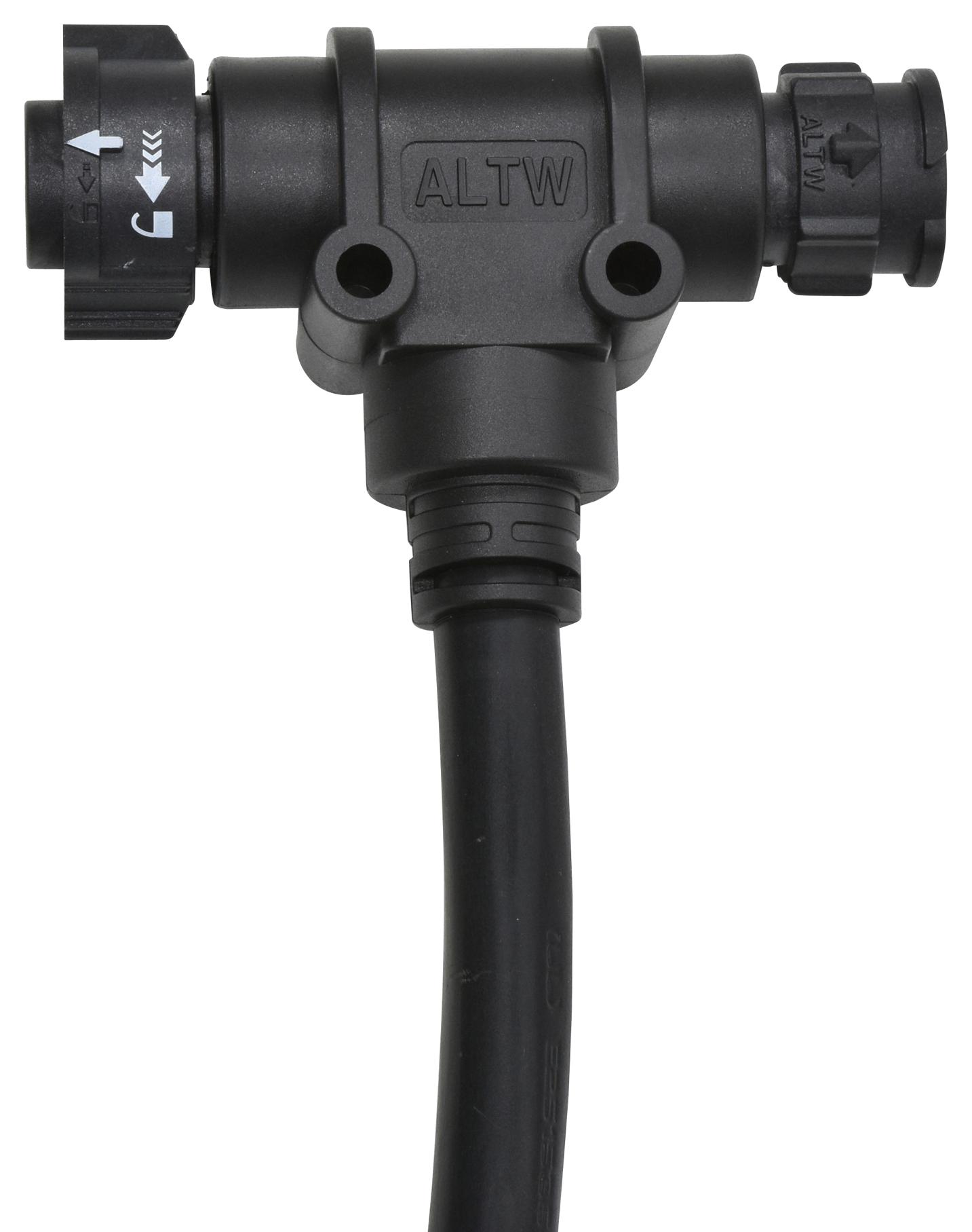 Amphenol LTW Ab-Cc-030300-Bh0-Tqe03 Cable Assy, Cir Plug/rcpt-Free End, 3M