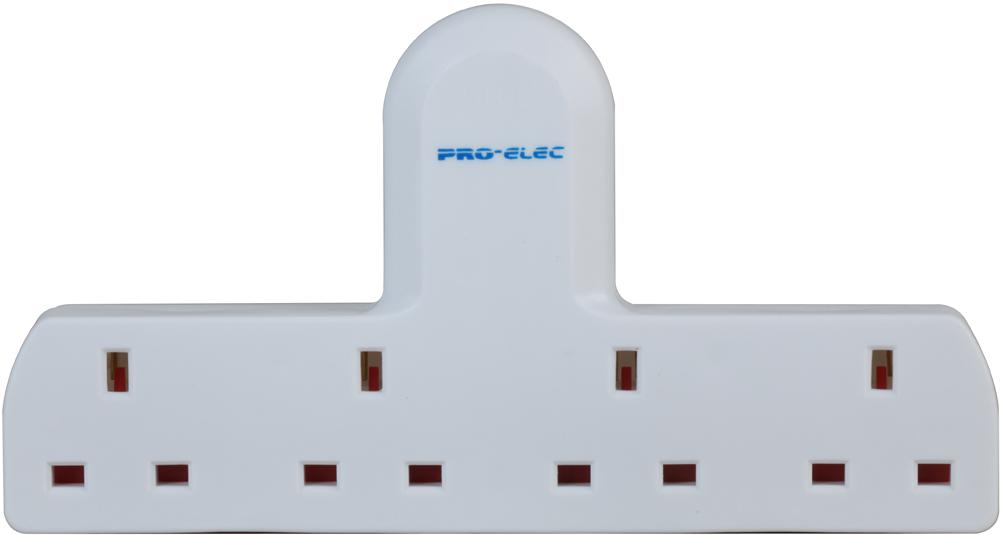 Pro Elec 2368 Extension Socket 4 Way