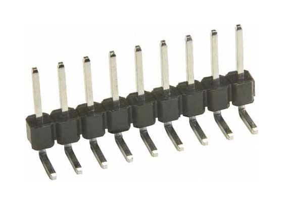 Harwin M20-9754046 Connector, R/a Header, 40Pos, 1Row, 2.54mm