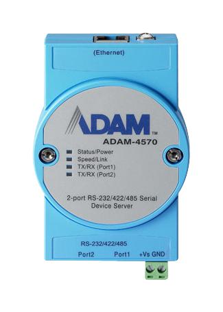 Advantech Adam-4570-Ce Serial Device Server, 10Mbps/100Mbps