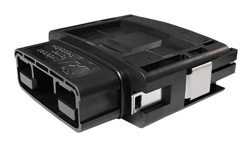 Anderson Power Products Sbsx75A-Plug-Blk Rect Pwr Housing, Plug, 2Pos, Pc/pbt