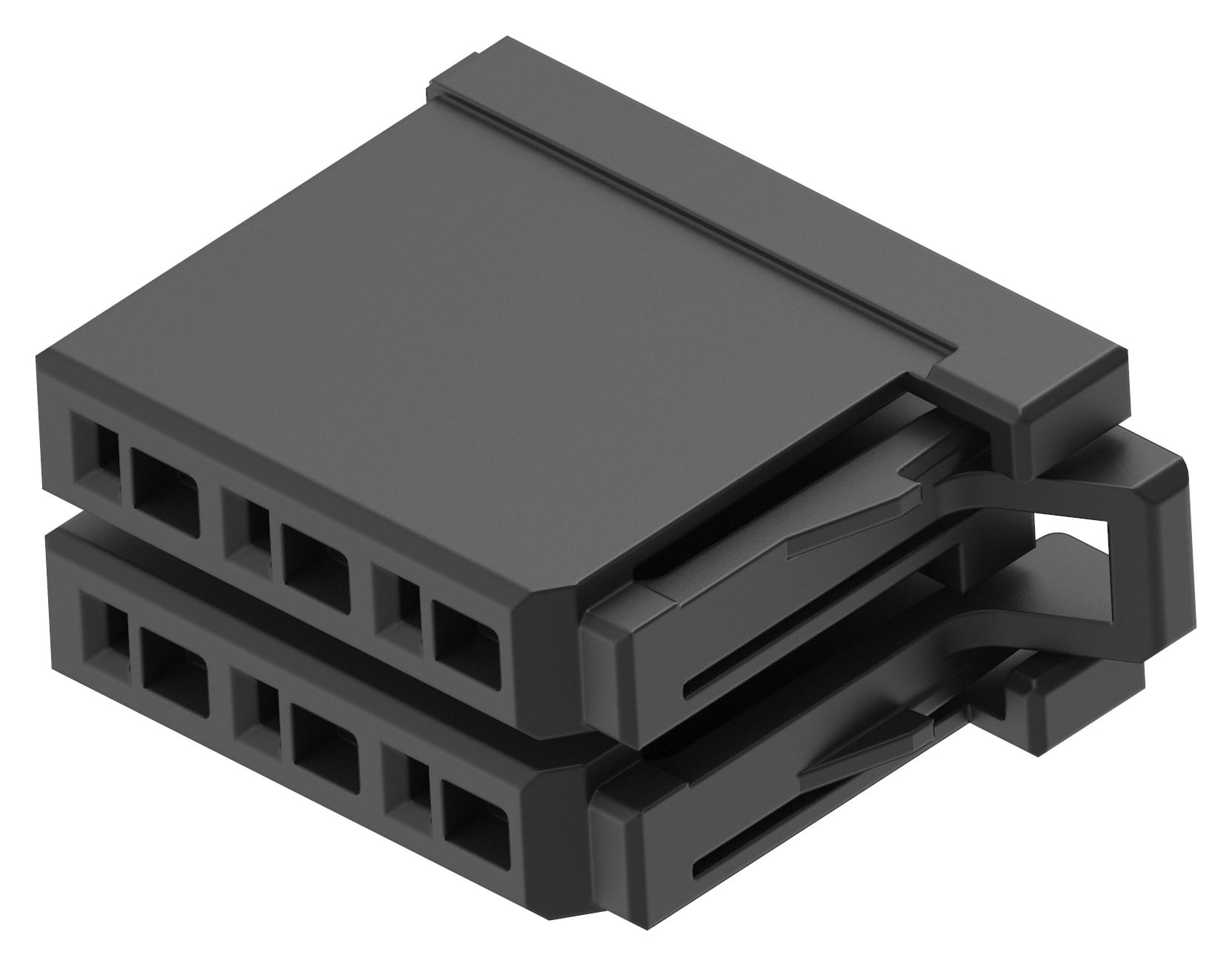 Te Connectivity 1-2069029-2 Connector Housing, Rcpt, 6Pos, 3.5mm