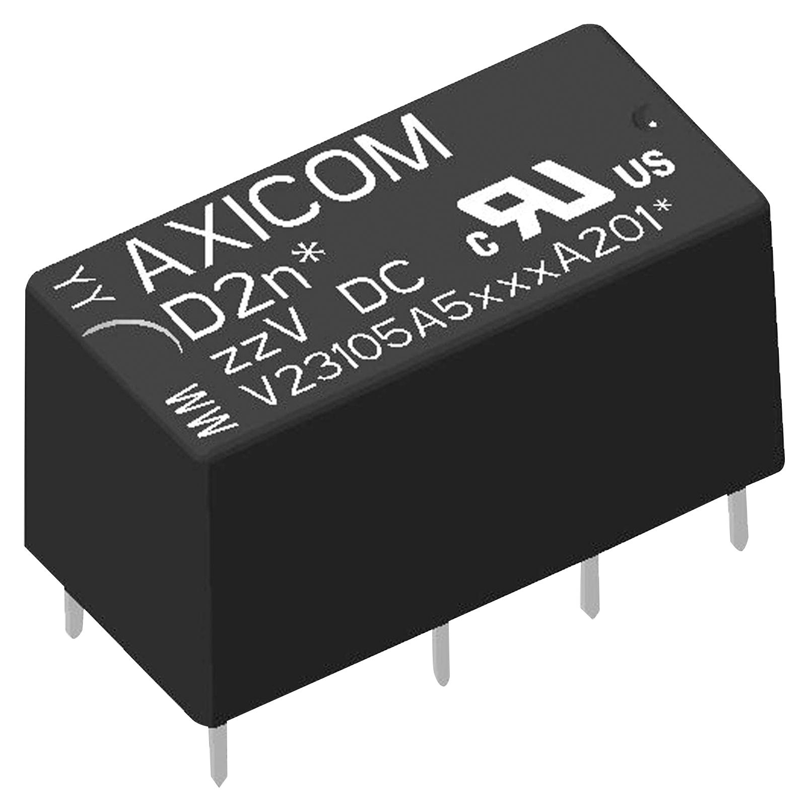 Axicom / Te Connectivity 3-1393794-0 Signal Relay, Dpdt, 3A, 250Vac, Th