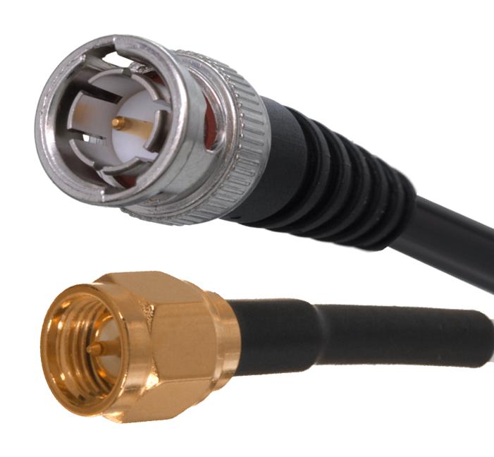Johnson Cinch Connectivity 415-0199-mm500 Rf Cord, Bnc Plug-Sma Plug, 19.7