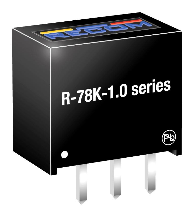 RECOM Power R-78K2.5-1.0 Dc-Dc Converter, 2.5V, 1A