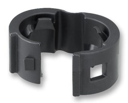 Panduit Pcbandbl-Q Cable Clip, Patch Cord, Black, Pk25