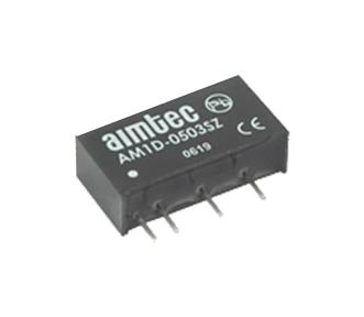 Aimtec Am1D-0505Dh60Z Dc-Dc Converter, 5V/-5V, 0.1A/-0.1A