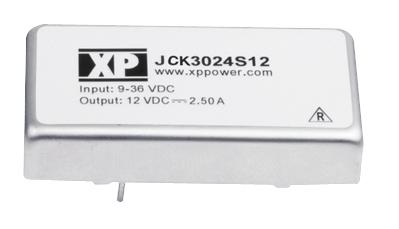 XP Power Jck3048S05 Dc/dc Converter, 30W 2X1