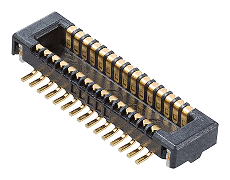 Hirose Bm23Fr0.6-20Dp-0.35V(895) Mezzanine Connector, Hdr, 20Pos, 2Row, 0.35mm