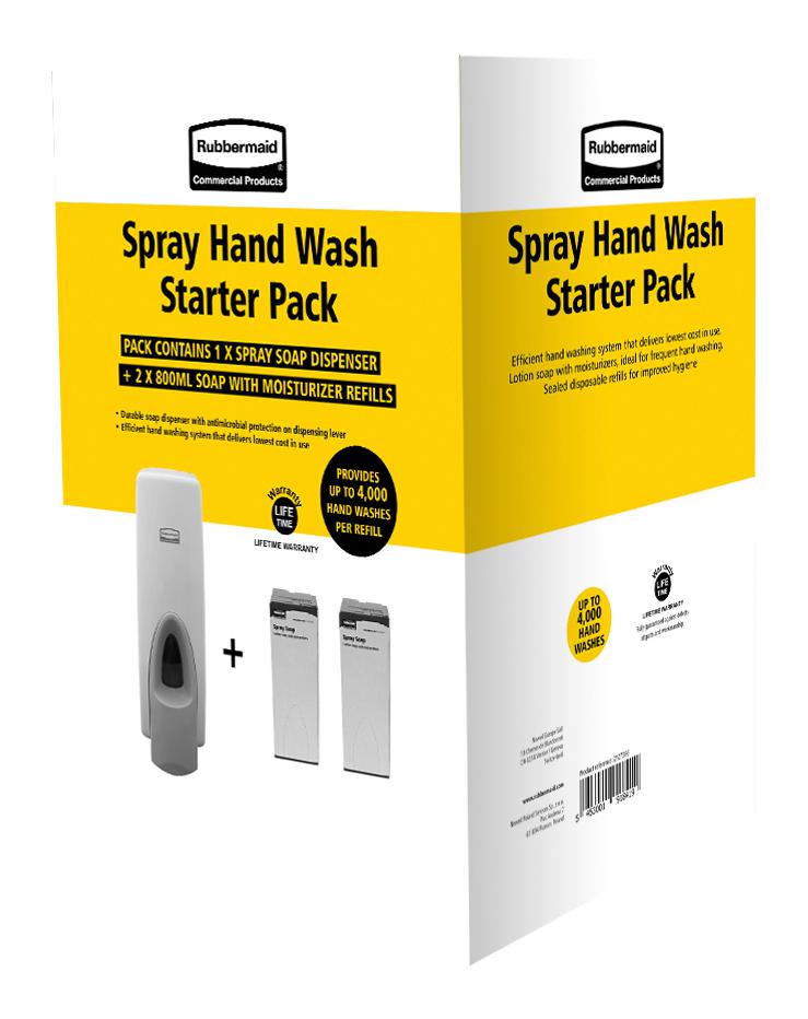 Rubbermaid 2127386 Starter Pack Spray Hand Wash