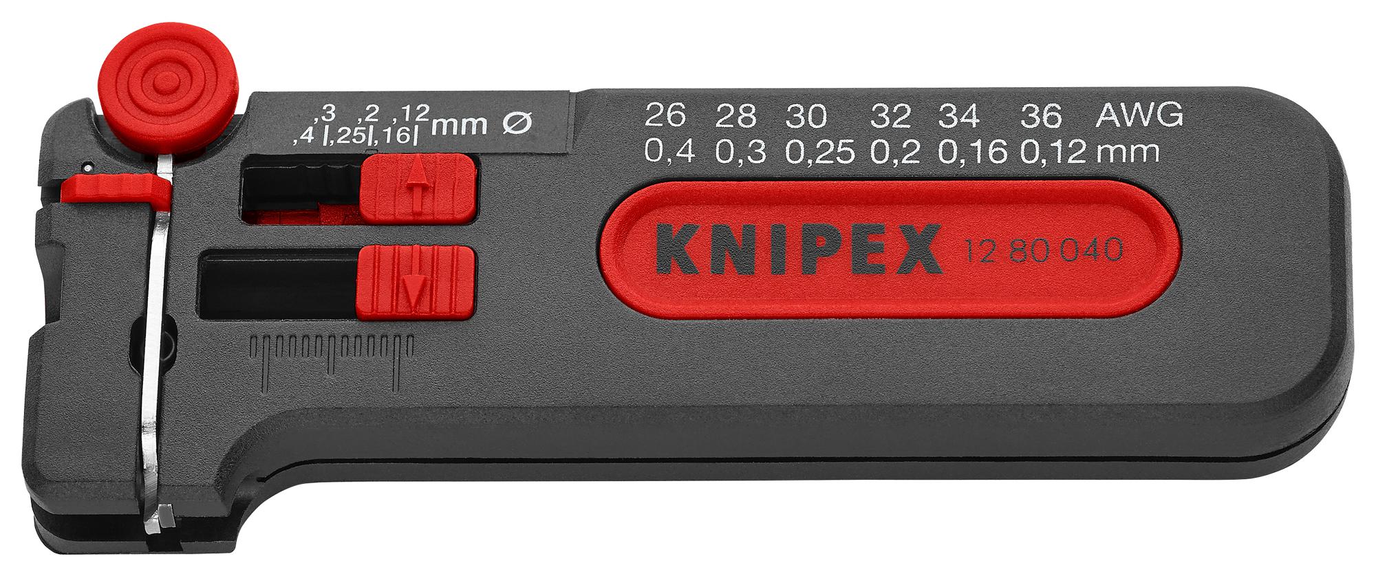 Knipex 12 80 040 Sb Mini Wire Stripper