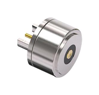 Edac 686-00221200111 Magnetic Pogo Connector, Round, Rcpt, 2Pos