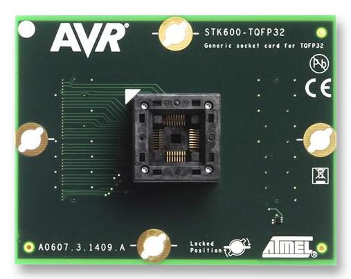 Microchip Technology Technology Atstk600-Sc10 Card, Atstk600, 0.8mm Pitch, 32Qfp