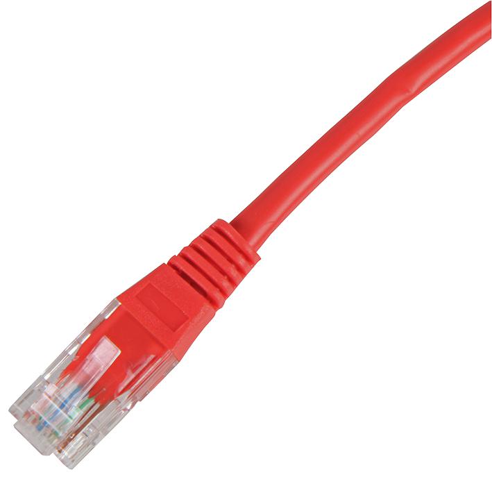 Connectorectix Cabling Systems 003-3Nb4-050-05 Lead, Cat5E Utp, Red 5M