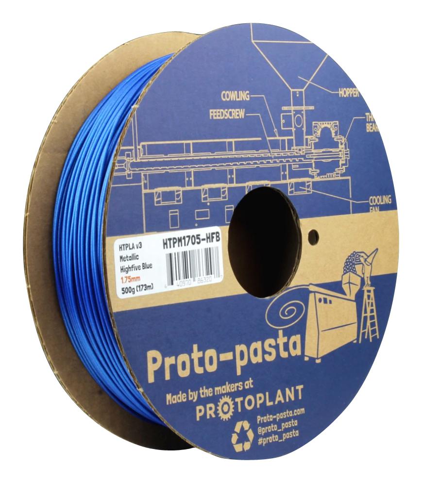 Protopasta Htpm2805-Hfb 3D Filament, 2.85mm, Htpla, Blue, 500G