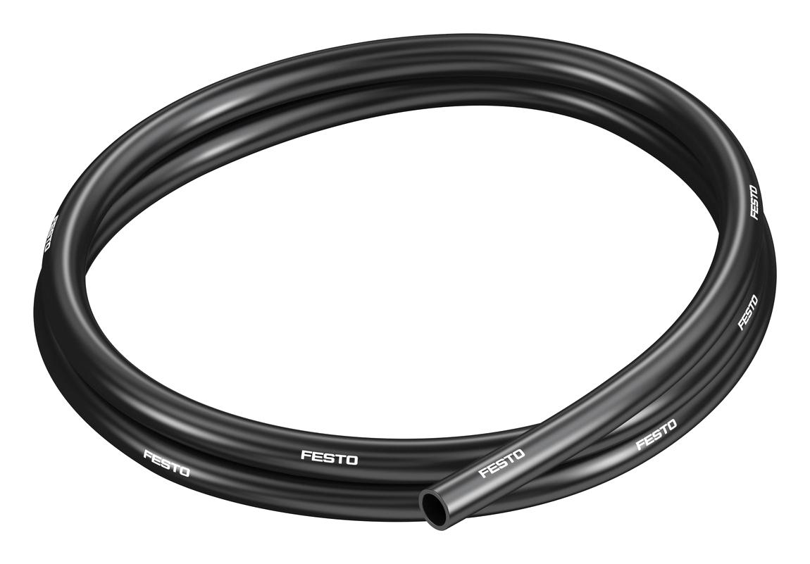 Festo Pun-H-10X1,5-Sw Plastic Tubing, 10Bar, Pu, 50M, Black