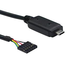 Connectorective Peripherals Usbc-Fs-Uart-5V-3.3V-1800-Ph Smart Cable, Usb-Uart, Ft234Xd, 1.8M