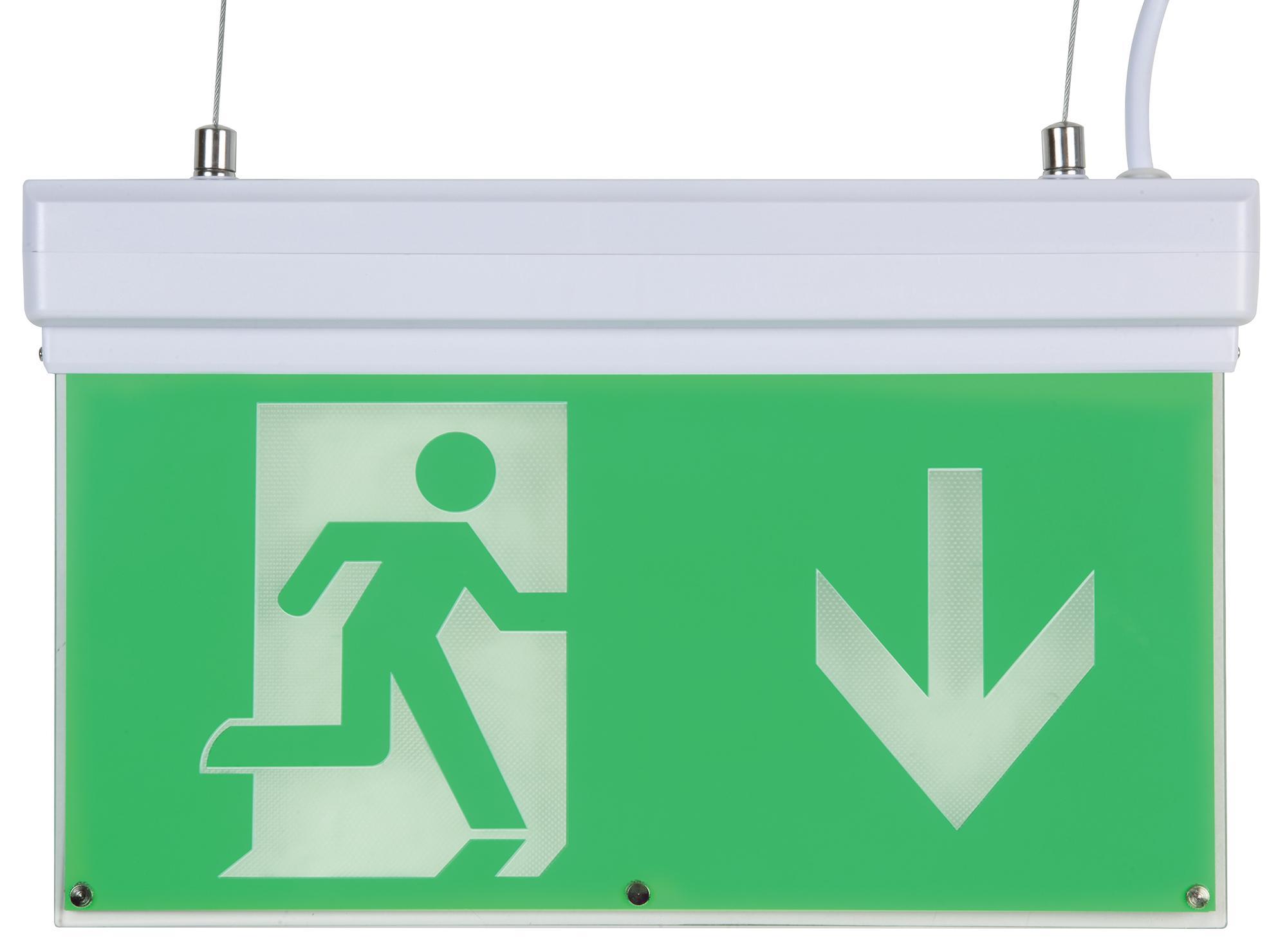 Pro Elec Pell0302 4 In 1 Emergency Exit Sign