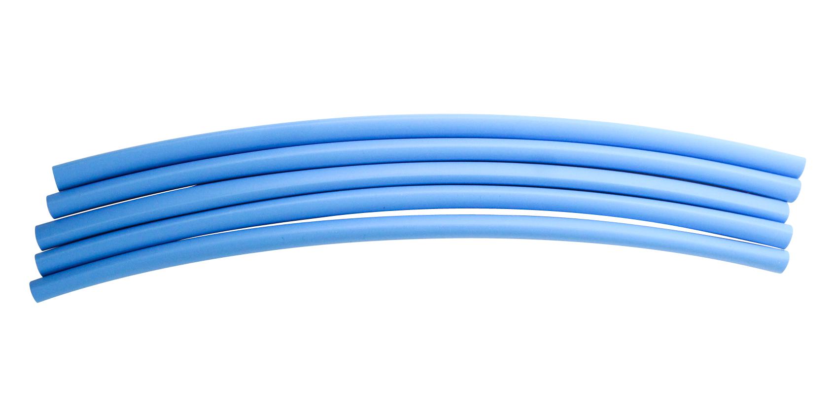 HellermannTyton 308-30612 Heatshrink, 3: 1, 6mm, Blu, Pk10