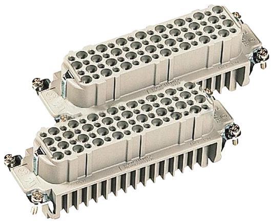 HARTING 09210643101 Rectangular Insert, Receptacle, 64 Position