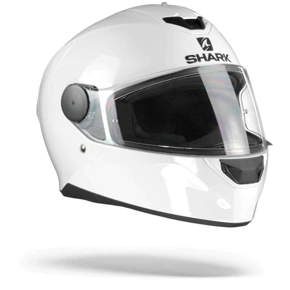 Shark D-Skwal 2 Blank White Azur WHU Full Face Helmet XS