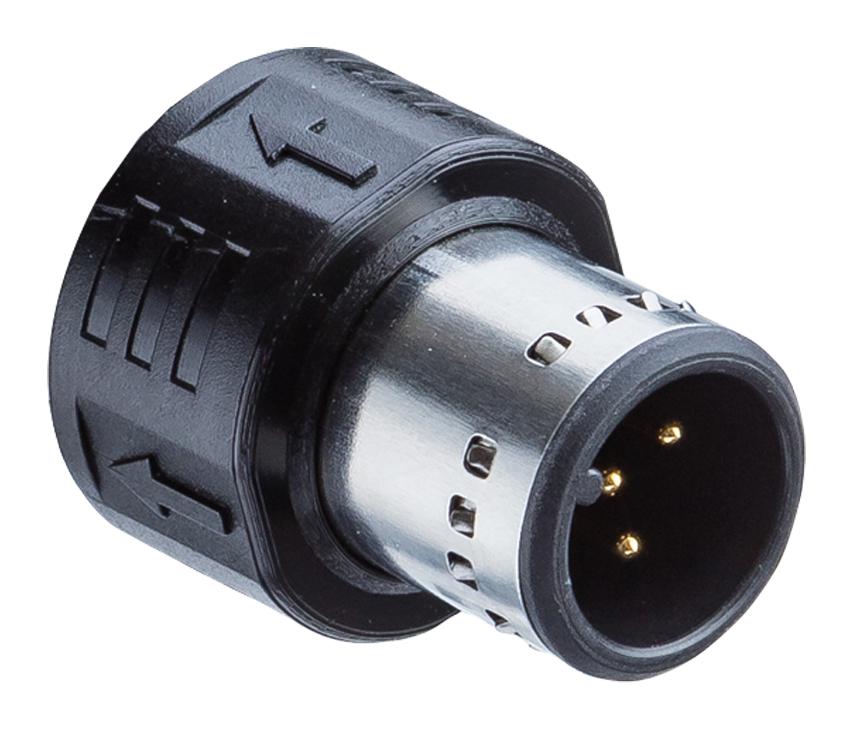 Amphenol LTW Appm-A05Mapan-As1 Sensor Connector, M12, 5Pos, Plug, Cable